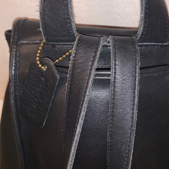 Coach Leather Backpack - Picture 4 of 11